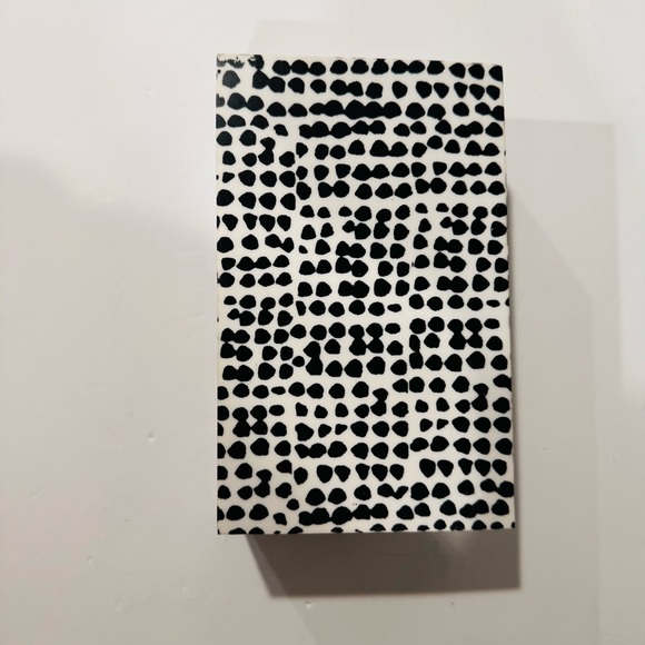 Dalmatian Print Decorative Storage Box Black White with Lid - Picture 7 of 15